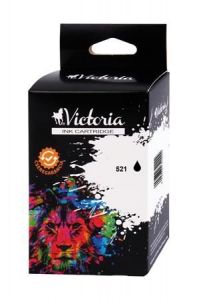 VICTORIA / CLI-521B Tintapatron Pixma iP3600, 4600, MP540 nyomtatkhoz, VICTORIA TECHNOLOGY, fekete, 9ml