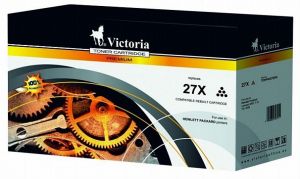 VICTORIA / C4127X Lzertoner LaserJet 4000, 4000T nyomtatkhoz, VICTORIA TECHNOLOGY, 27X, fekete, 10k
