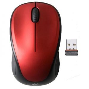 Logitech / M235 Wireless Mouse Red