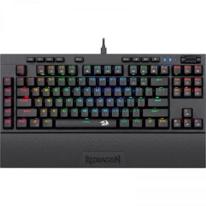 Redragon / Broadsword-Pro Mechanical Gaming RGB Wired Keyboard Brown Switches Black HU
