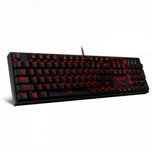 Redragon / Surara Pro Red LED Backlit Blue Mechanical Gaming Keyboard Black HU