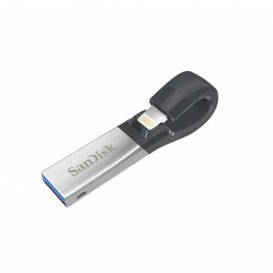 Sandisk / 256GB USB3.0/Lightning iXpand Flash Drive Silver