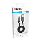 EMTEC USB kbel, USB-A - microUSB, EMTEC 