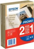 EPSON S042167 Fotpapr, tintasugaras, 10x15, 255 g, fnyes, 2x40 lap, EPSON