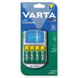 VARTA Elemtlt, AA ceruza/AAA mikro, 4x2600 mAh AA, LCD kijelz, 12V USB, VARTA
