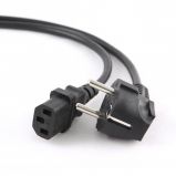 Gembird PC-186-VDE Power cord (C13) VDE approved 1, 8m Black