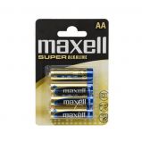 Maxell alkli ceruza elem (AA)  4db/csomag