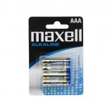 Maxell alkli micro ceruza elem (AAA)  4db/csomag