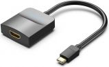 Type-C to HDMI Adapter 0.15M Black ABS Type