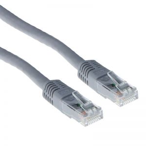 ACT / CAT6A U-UTP Patch Cable 10m Grey