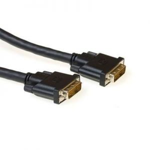 ACT / DVI-D Single Link low loss cable male to male 10m Black