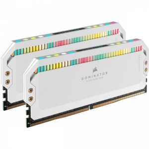 Corsair / 64GB DDR5 5600MHz Kit(2x32GB) Dominator Platinum RGB White