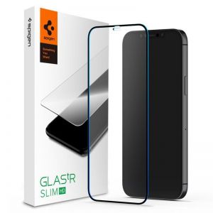 Spigen / Glass FC HD 1 Pack,  black - iPhone 12 Pro Max