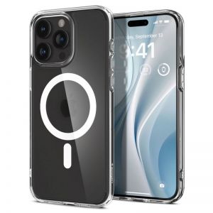 Spigen / iPhone 15 Pro Case Ultra Hybrid MagSafe (MagFit) Frost Clear