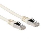 ACT CAT6A S-FTP Patch Cable 3m Ivory